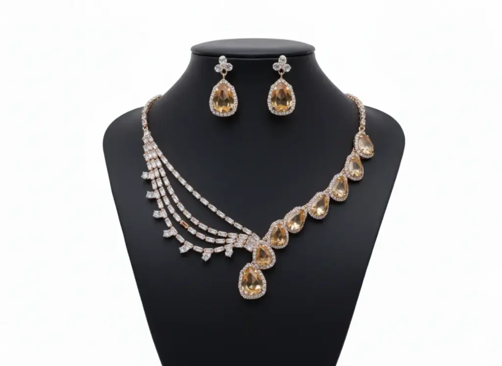 The Golden Riviera Necklace Set